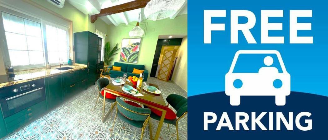 Esmeralda Apartment With Free Private Underground Parking Valencia Kültér fotó